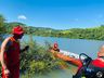 Bombeiros realizam treinamento de mergulho em Itapiranga