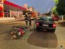 VÍDEO: Acidente entre carro e moto deixa duas pessoas feridas em SMOeste 