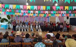 CIER de Linha Esperança recebe instrumentos musicais para oficinas de música 