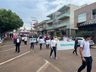 Linha do tempo sobre agricultura e indústria foi trabalhado no desfile cívico