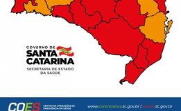 Região Extremo Oeste continua em vermelho no mapa da Covid-19