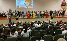 Mais de 600 alunos participaram da formatura do Proerd em São Miguel do Oeste