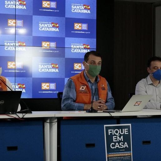 Santa Catarina tem 29 mortes por coronavírus e 884 pacientes contaminados