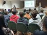 Educação municipal de Guarujá do Sul promove palestra do Agosto Lilás para estudantes 