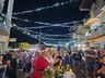 Acionamento das luzes de natal na rua Independência reúne grande público