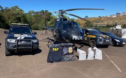 Polícia Civil e PRF apreendem mais de 250 Kg de maconha em São Lourenço do Oeste