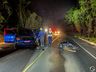 VÍDEO: colisão frontal deixa motociclista morto na BR-282 entre SMO e Maravilha