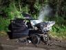 Gravíssimo acidente na BR-282 em Joaçaba causa morte de três pessoas