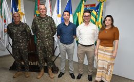 Prefeito de Descanso toma posse como presidente da Junta Militar