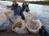 Polícia Ambiental apreende mais de 1.700 metros de redes no Rio Uruguai em Itapiranga