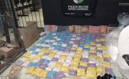 PM catarinense faz a maior apreensão de ecstasy da história do Brasil