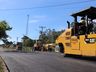 Descanso realiza obras de recapeamento asfáltico