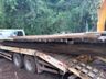Prefeitura recoloca ponte levada pela enxurrada no interior de Tunápolis