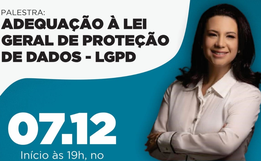 Parceria com Sebrae viabiliza evento sobre proteção de dados
