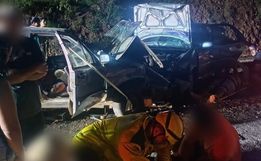 Criança morre e sete pessoas ficam feridas em acidente na BR 282, em Chapecó