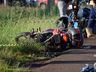 VÍDEO: Motociclista morre após colisão com caminhão na SC-163