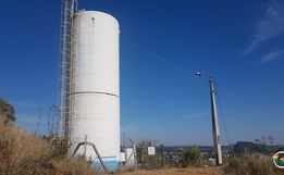 Sistema operacional de água trabalha próximo a carga máxima em São José do Cedro