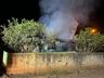 Incêndio destrói casa no interior de São Miguel do Oeste