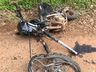 Jovem sofre graves ferimentos em colisão entre carro e moto no interior
