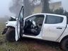 Grave acidente entre caminhonete e moto deixa um morto na SC-305, em Campo Erê