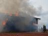 VÍDEO: Casa é destruída por incêndio em Campo Erê 