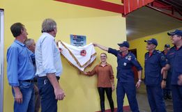 Corpo de Bombeiros comemora 16 anos com entregas e homenagens, em Iporã do Oeste