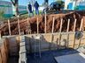 Construção da estação de tratamento de efluentes está em ritmo acelerado