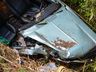 Vídeo mostra momento em que condutor perde o controle e bate Chevette em São Miguel Oeste 
