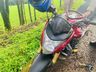 Jovem fica ferido em queda de motocicleta na SC 163, em Itapiranga
