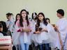 Fiéis acompanham missa de Nossa Senhora do Caravaggio em Guaraciaba