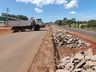 Obras na BR 163 se concentram na divisa de São José do Cedro e Guarujá