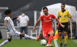 Inter é superado pelo mistão do Santos e perde a liderança do Brasileirão