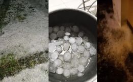 Chapecó entra em situação de emergência após chuva de granizo 