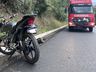 Motociclista fica ferido em acidente na BR-158, em Cunha Porã