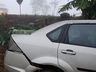 Colisão entre dois carros na SC-163 causa danos materiais