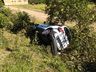 Motorista da Saúde capota veículo ao desviar de animais na BR 163