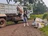 Município finaliza a primeira recolha de materiais recicláveis