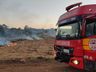 Incêndio em vegetação oferece risco aos motoristas na BR 158