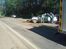 Colisão em árvore deixa feridos na SC-163 em Itapiranga 