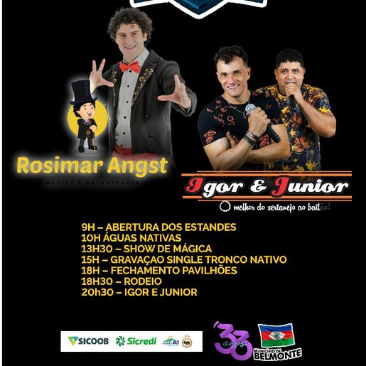 Facibel 2025 traz shows, rodeios e cultura para Belmonte em janeiro