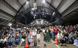 Abertura do Natal Iluminado é sucesso em Palma Sola 