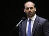 Eduardo Bolsonaro critica Campagnolo e defende irmão para o Senado em SC