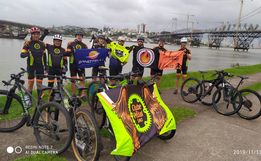 OUÇA: Ciclistas de São Miguel do Oeste programam viagem de quase 800 km