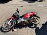 VÍDEO: Colisão deixa motociclista ferido em SMOeste 
