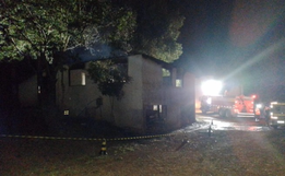 Segunda vítima de incêndio em Campo Erê morre na UTI 