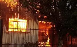 Criança de dez anos salva vida do pai em incêndio