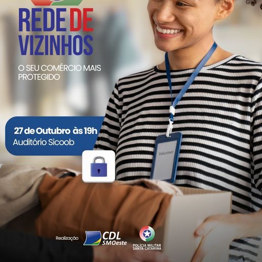 PM e CDL lançam Rede de Vizinhos Comercial nesta segunda em SMO