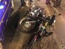 Acidente entre carro e moto deixa jovem ferido em SMOeste