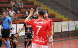 São Miguel Futsal venceu São Carlos na estreia da Série Ouro
