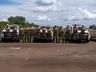 Polícia Militar Rodoviária realiza instrução de direção de caminhonete 4x4 para Policiais Militares